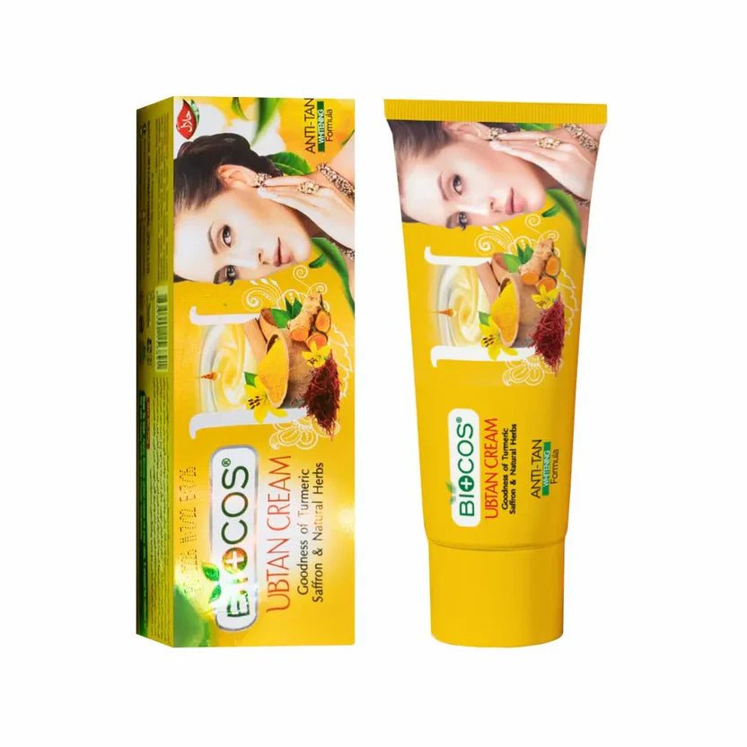 Ubtan Cream For Face & Body Natural Whitening Brightening Glowing Skin