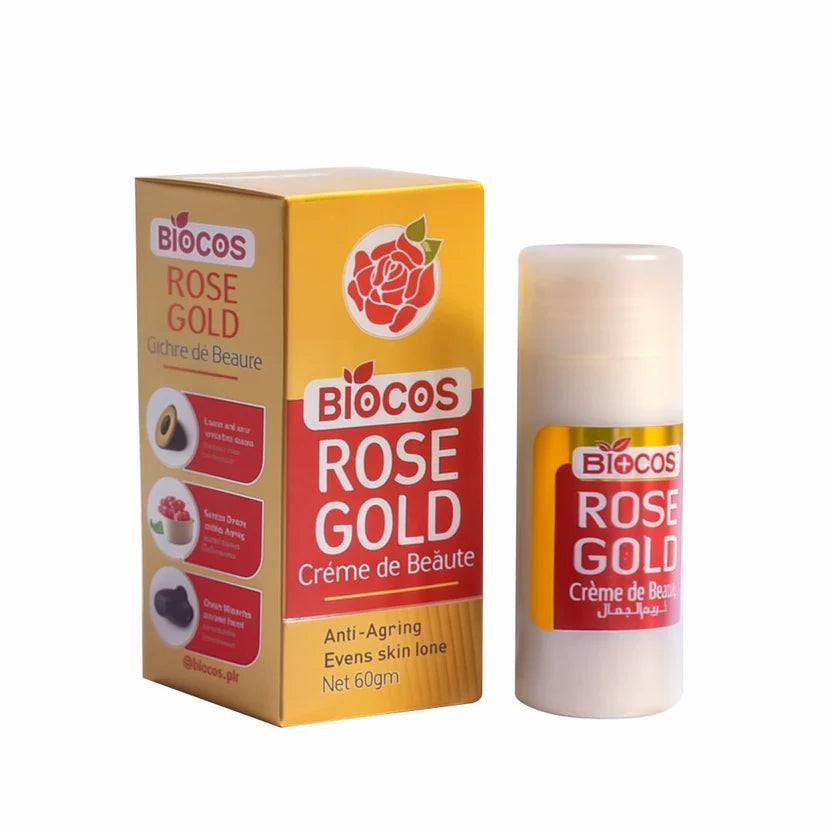 Rose Gold Cream Stick Luxurious Multi-Purpose Beauty Tool Durable Blending & Contouring Stick