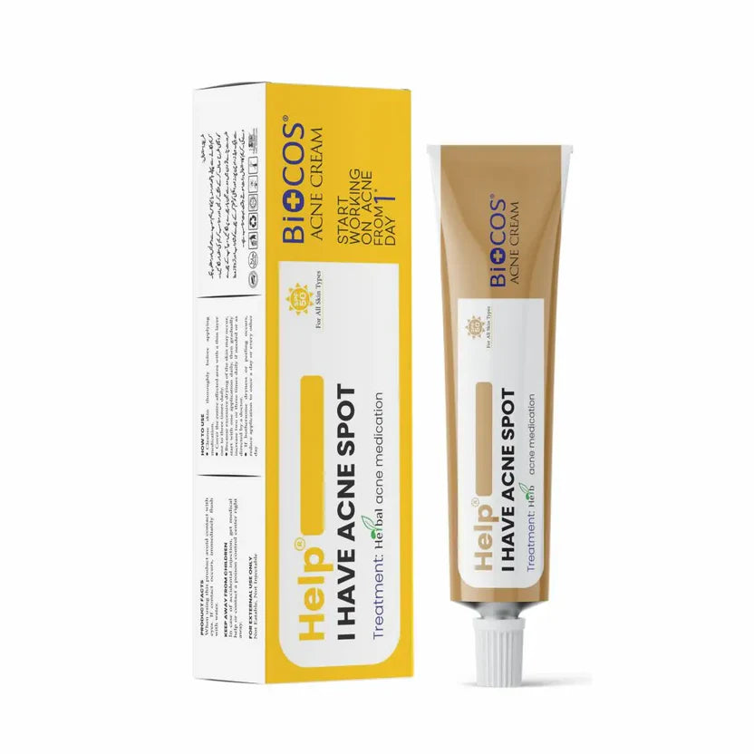 Anti Acne Cream Ffor Blemishes Scars & Breakouts Hydrating Formula With Aloe Vera & Neem Anti-Inflammatory