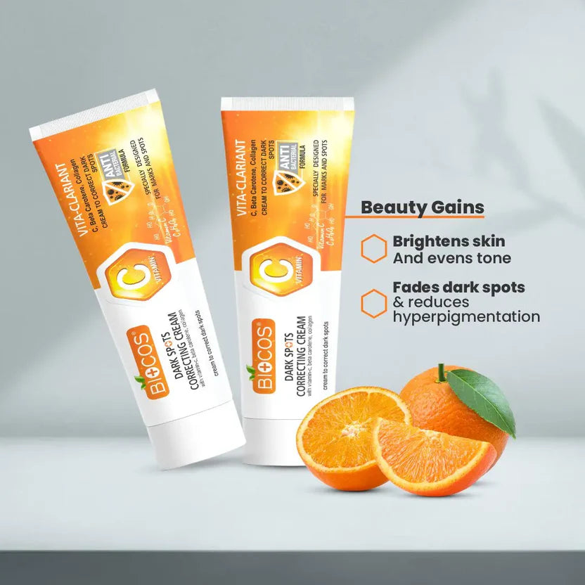 Dark Spot Correcting Face Cream Brightening & Hydrating Formula Fades Dark Spots Pigmentation & Uneven Skin Tone