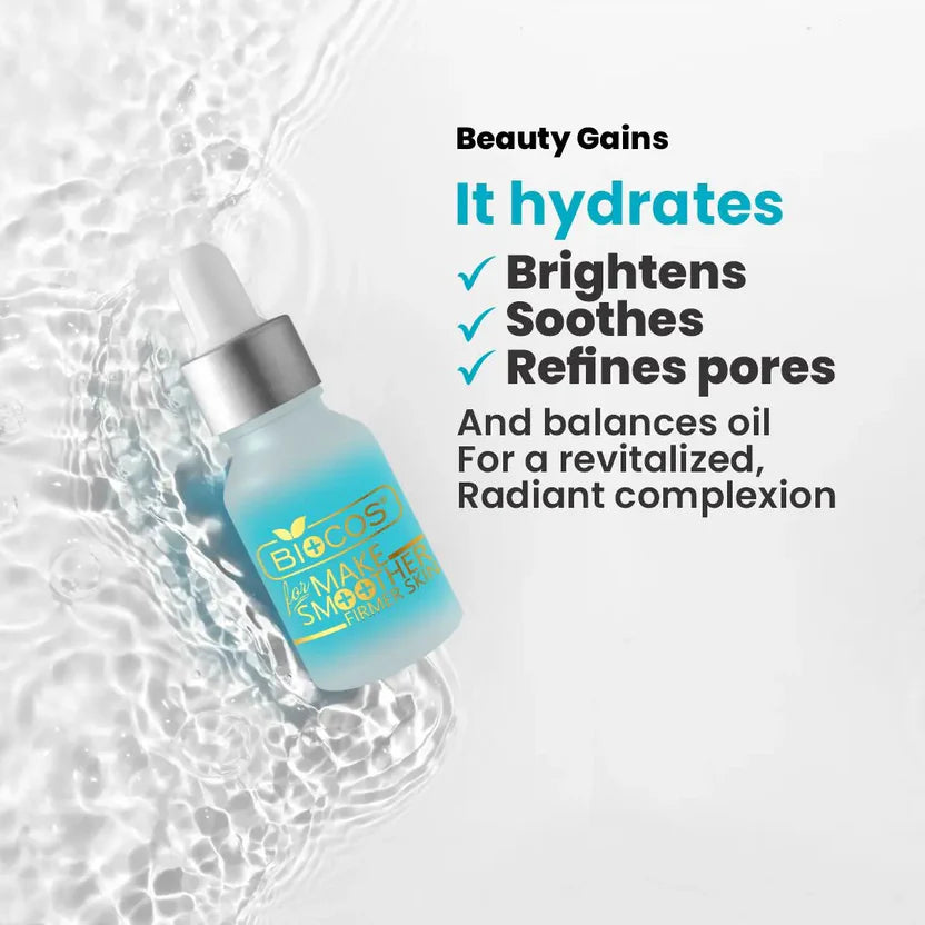 Hyaluronic Acid Serum Advanced Hydrating & Anti-Aging Facial Serum With Vitamin B3 Minimizes Fine Lines Tightens Pores