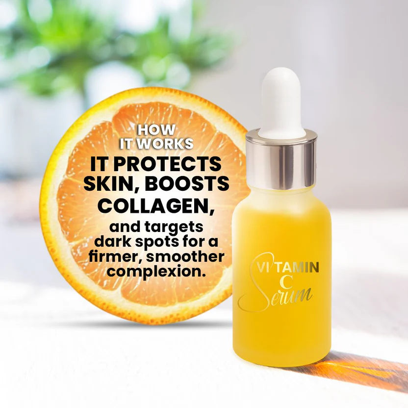 Vitamin C Serum Advanced Hydrating & Brightening Facial Serum With Hyaluronic Acid Anti-Aging Anti-Pigmentation Radiant Complexion