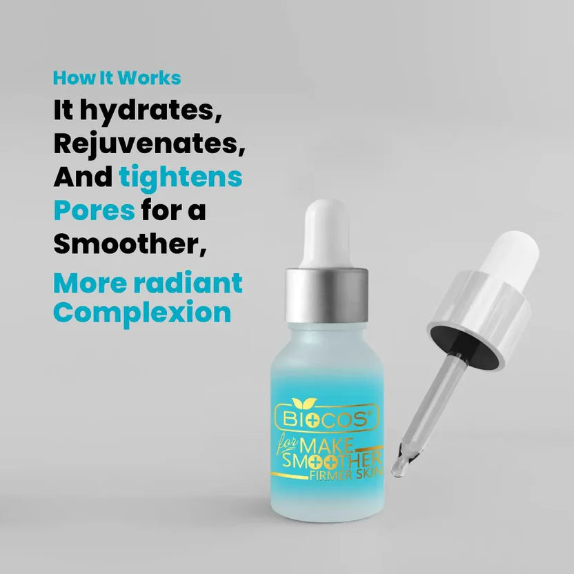 Hyaluronic Acid Serum Advanced Hydrating & Anti-Aging Facial Serum With Vitamin B3 Minimizes Fine Lines Tightens Pores