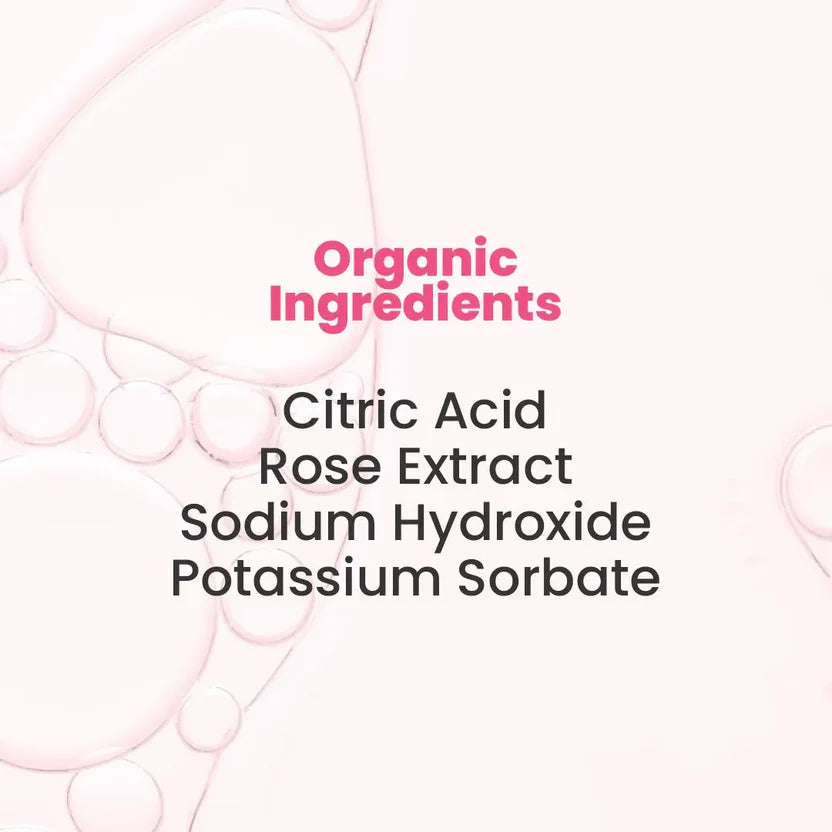 Rose Extract Whitening Body Wash With Glycerin Nourishes & Refreshes Skin