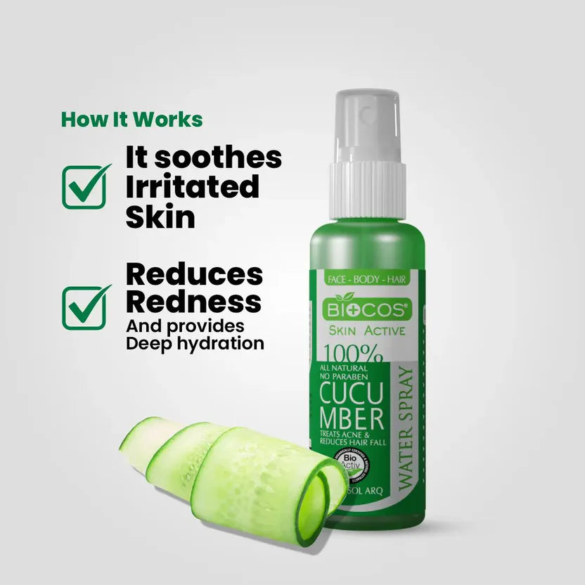 Cucumber Water Facial Mist Soothing & Cooling Spray