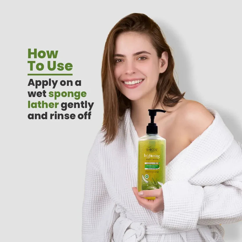 Aloevera Whitening Body Wash Deep Hydration & Soothes Sensitive Skin