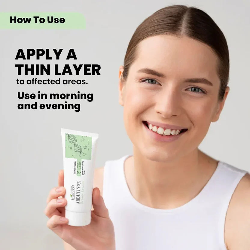 Arbutin Beauty Cream Dark Spot Corrector & Skin Tone Smoothing Cream With Kojic Acid & Vitamin B5