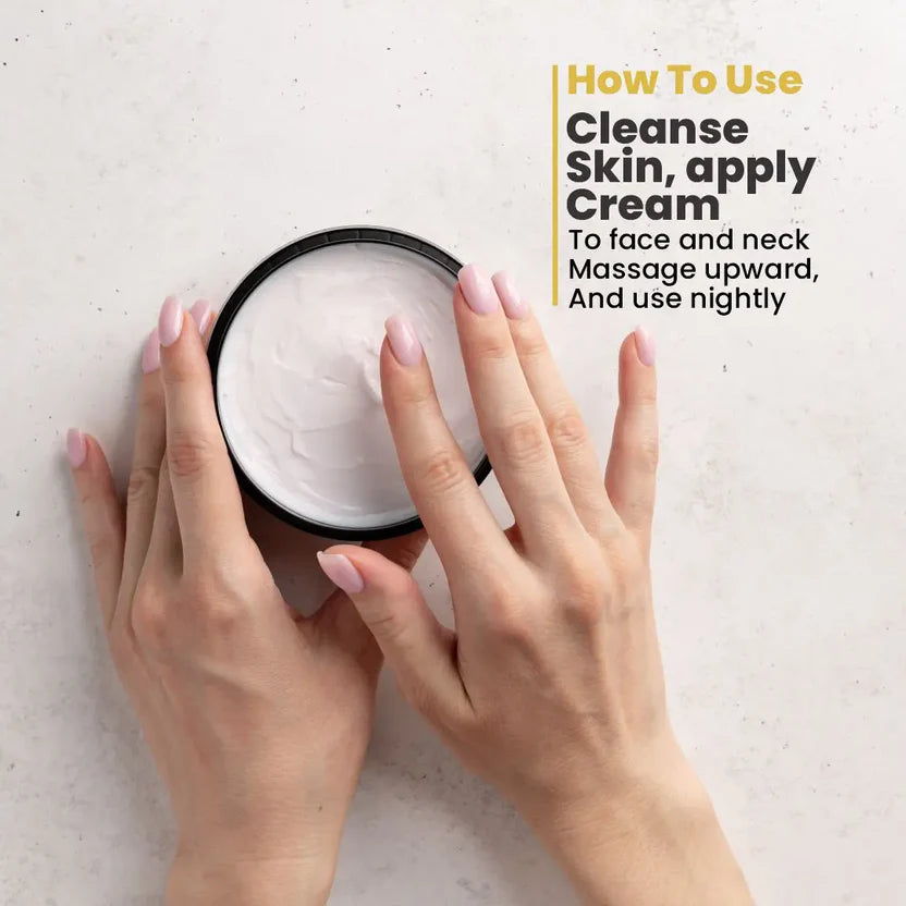 Bio Gold Beauty Cream 4in1 Brightening & Anti-Aging With Arbutin & Kojic Acid Reduces Wrinkles & Fine Lines