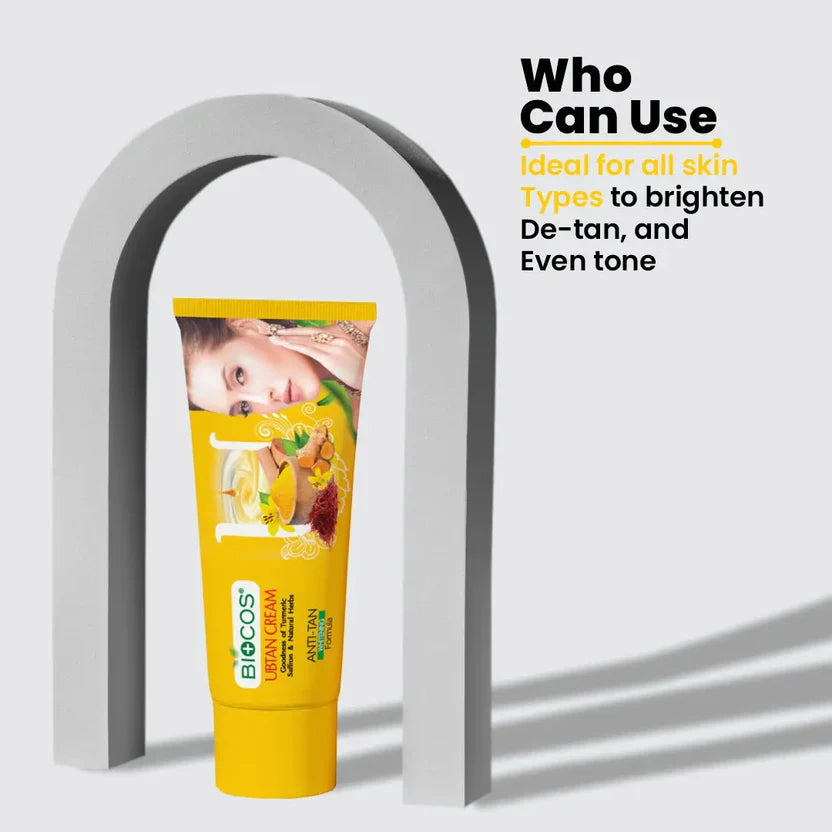 Ubtan Cream For Face & Body Natural Whitening Brightening Glowing Skin