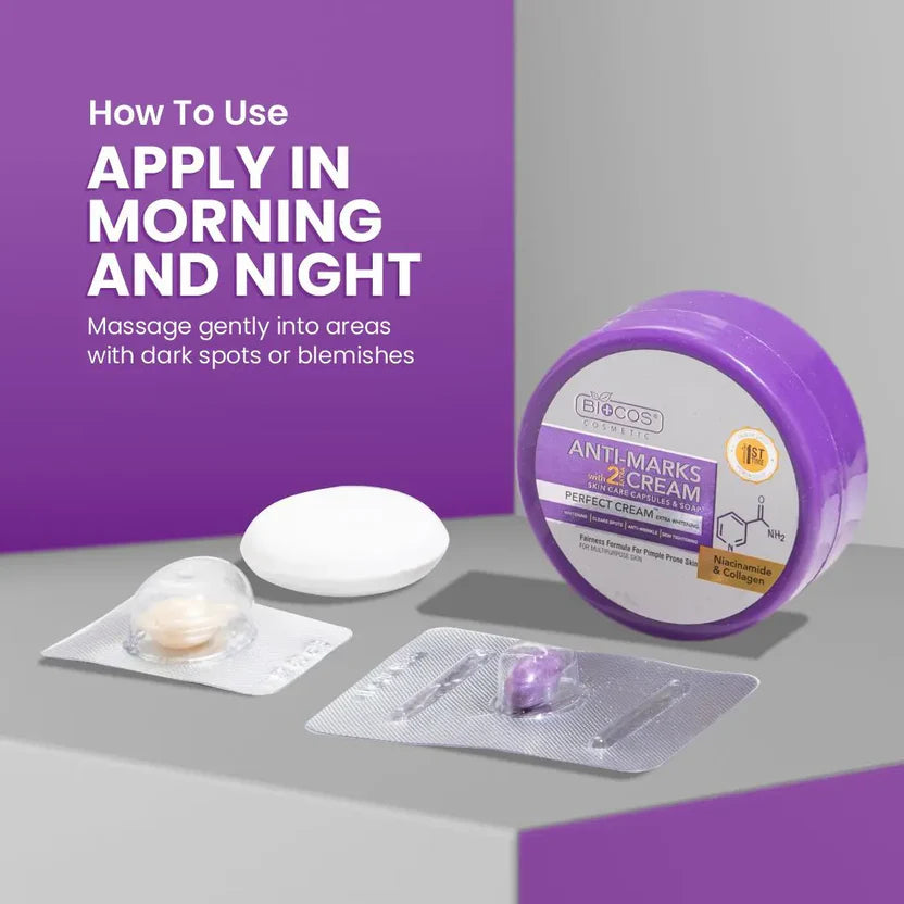 Anti Marks Cream Dark Spot Remover & Acne Spot Treatment With Collagen Brightening & Hydrating for Radiant Skin