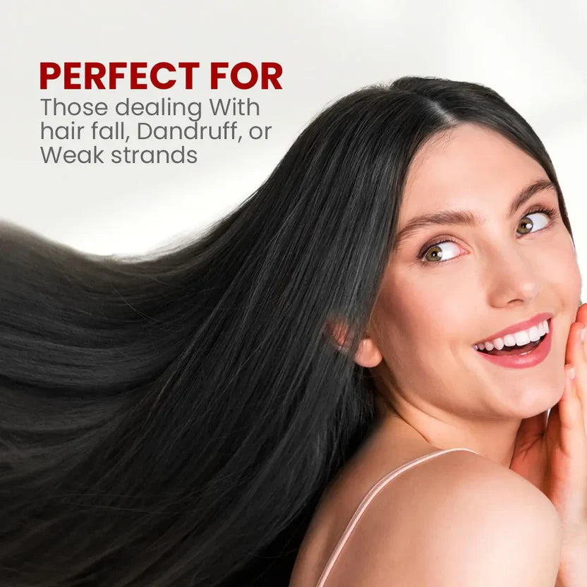 Hair Thick Ayurvedic Hair Oil Anti-Hair Fall & Growth With Moringa To Control Dandruff