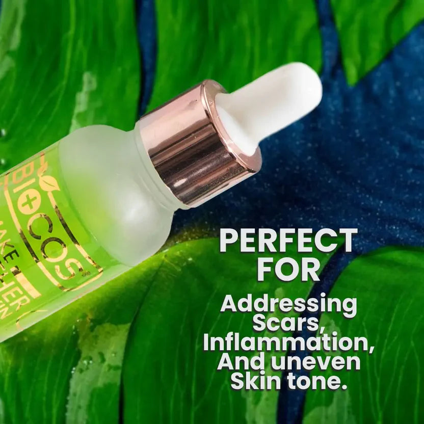 Aloe Vera Face Serum Hydrating & Brightening Skin With Hyaluronic Acid & Green Tea Anti-Acne Anti-Inflammatory