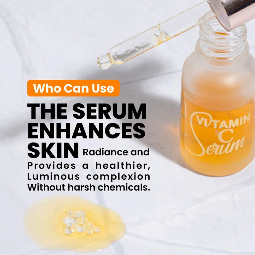 Vitamin C Serum Advanced Hydrating & Brightening Facial Serum With Hyaluronic Acid Anti-Aging Anti-Pigmentation Radiant Complexion