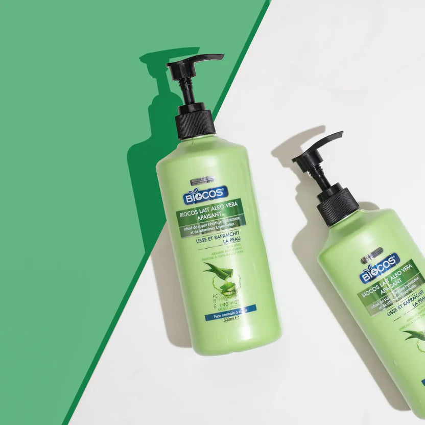 Aloe Vera Body Lotion Soothes & Restores Dry Damaged Skin For Stretch Marks Scars & Sunburn Relief