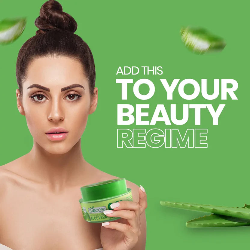 Aloe Vera Soothing Gel Hydrates & Calms Irritated Skin Instant Holiday Summer Sunburn Relief