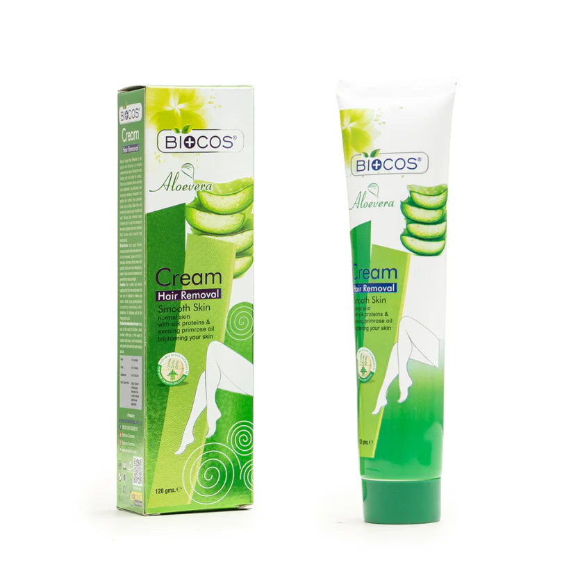 Aloe Vera Hair Removal Cream With Vitamin E Gentle & Soothing Hydrating & Refreshing