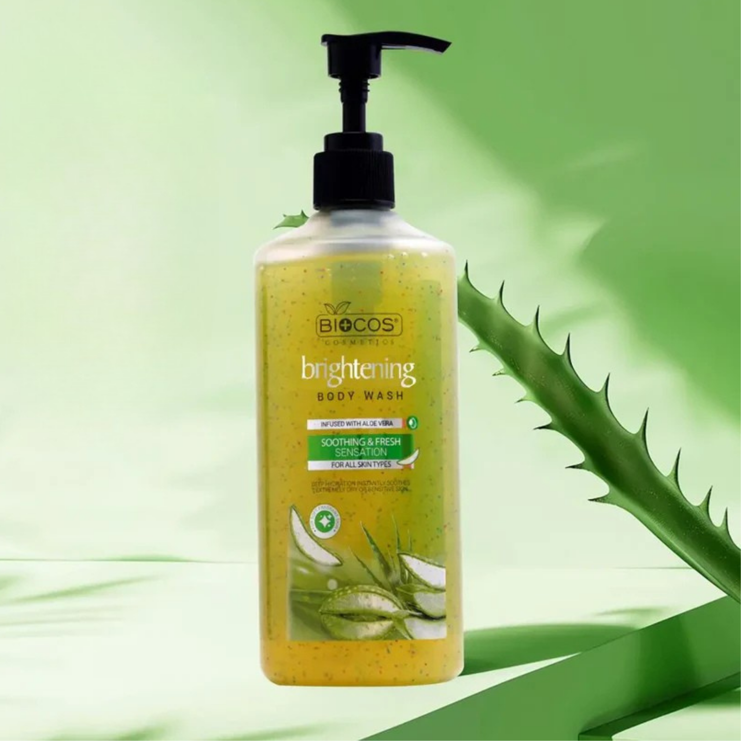 Aloevera Whitening Body Wash Deep Hydration & Soothes Sensitive Skin