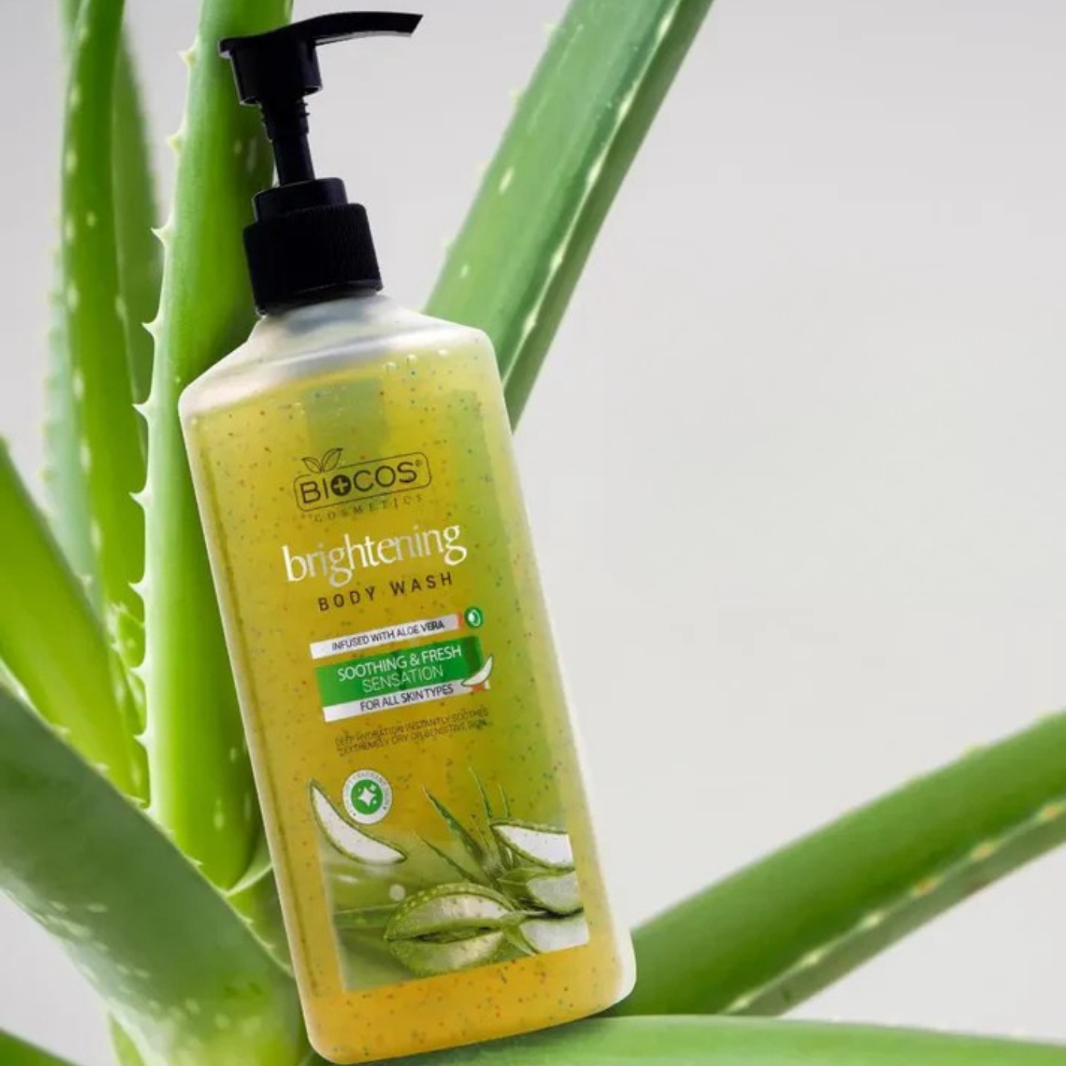 Aloevera Whitening Body Wash Deep Hydration & Soothes Sensitive Skin