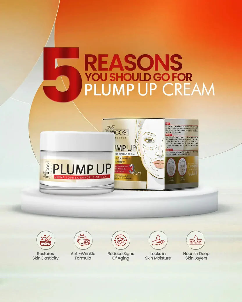 Plump Up Cream Skin Plumping With Hyaluronic Acid & Shea Butter