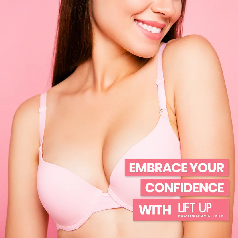 Lift Up Breast Enlargement Cream Natural Firming & Lifting Formula With Shea Butter & Almond Oil