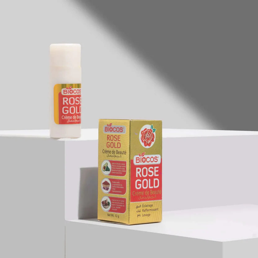 Rose Gold Cream Stick Luxurious Multi-Purpose Beauty Tool Durable Blending & Contouring Stick