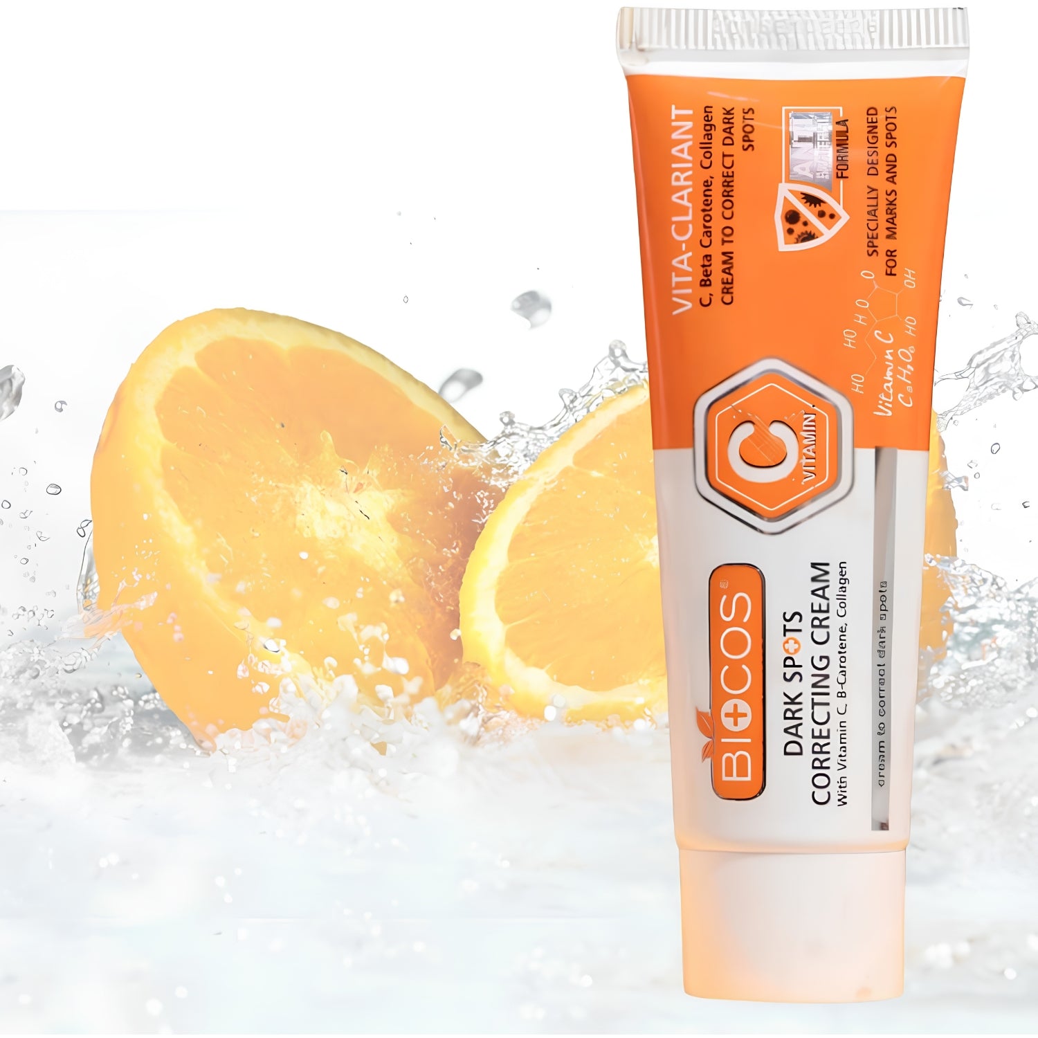 BIOCOS Dark Spots Correcting Cream with orange - Vita-Clariant formula