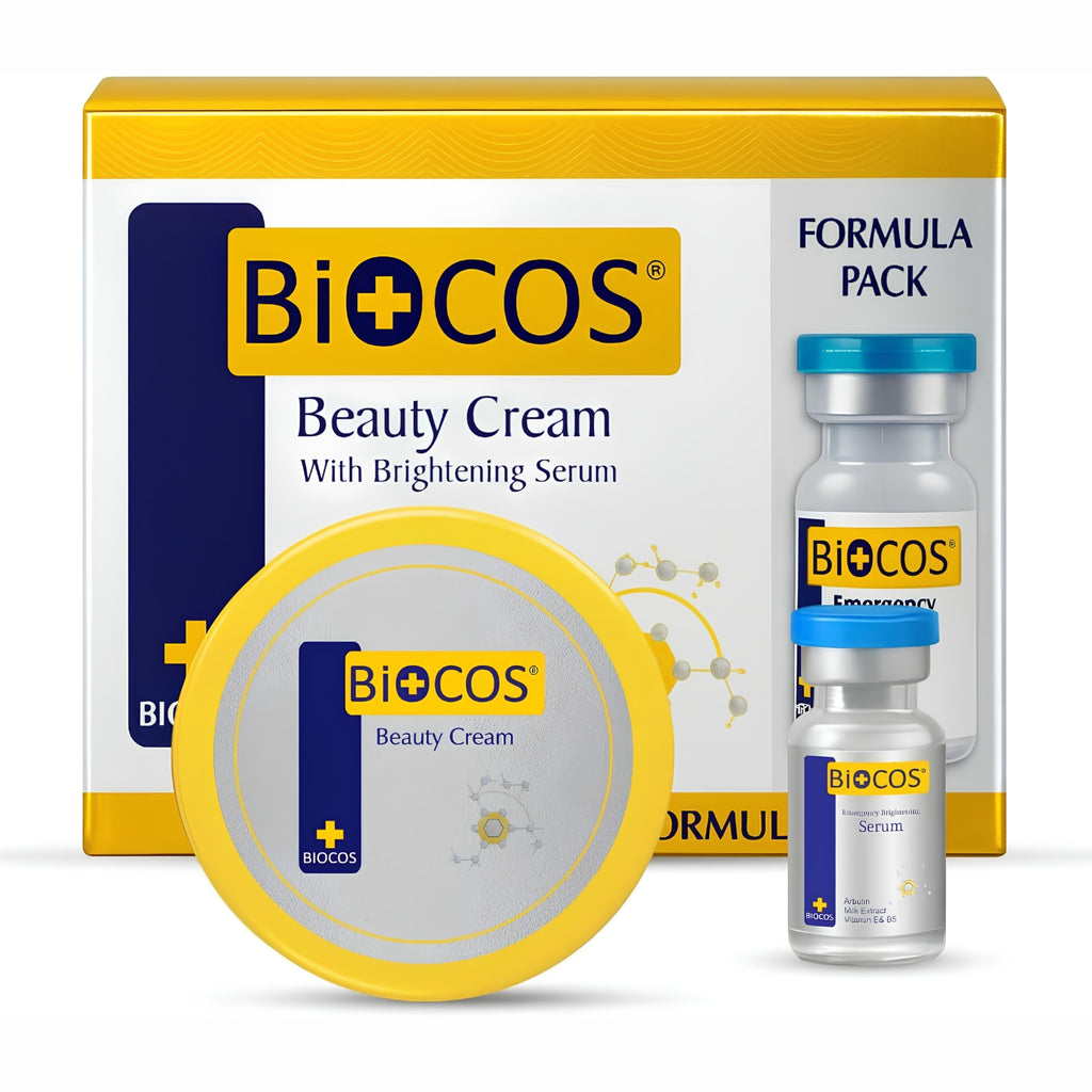BIOCOS Beauty Cream Formula Pack with Brightening Serum