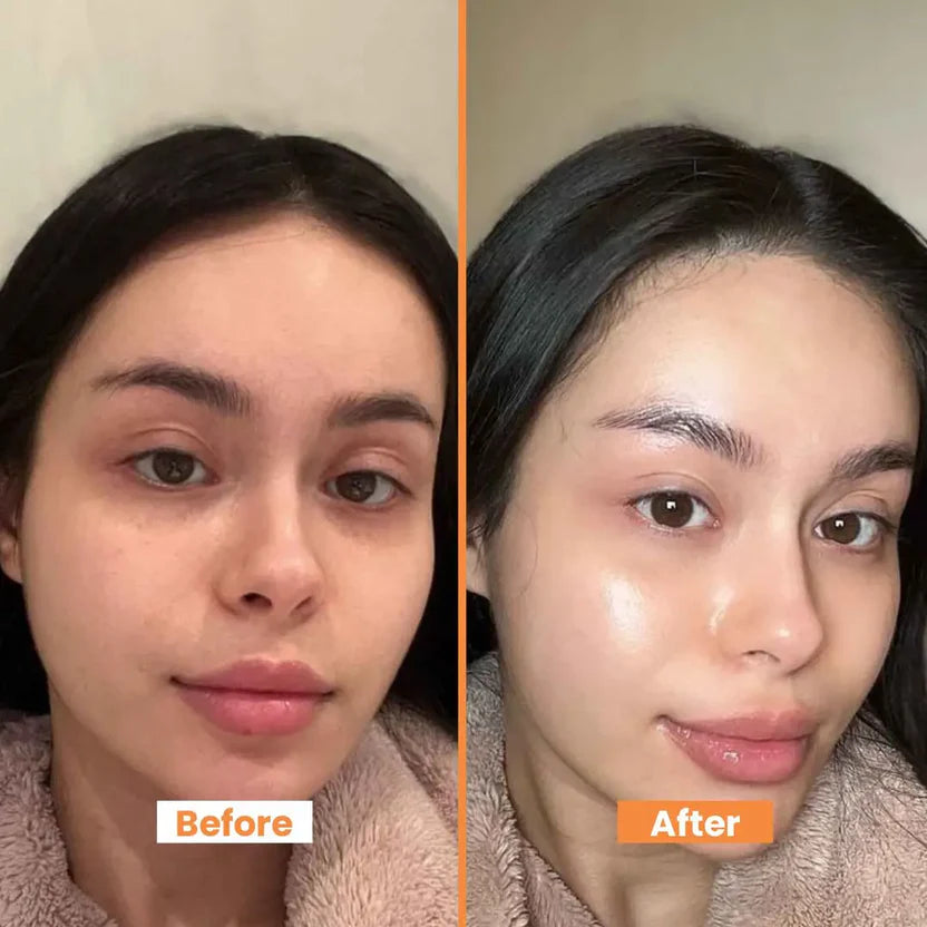 Vitamin C Face Wash Mousse With Brush Brightening & Hydrating Cleanser With Aloe Vera & Vitamin B5 Gentle Foaming Wash