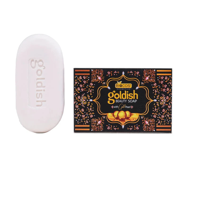 Goldish Beauty Soap With Papaya Extract & Glutathione